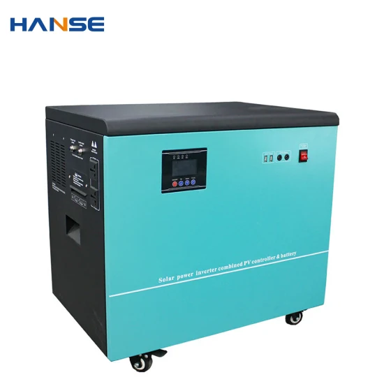Hanse 5000W 6kw 태양 전지 패널 시스템 일체형 컨테이너 태양 광 발전 인버터 가정용 PV 컨트롤러 및 배터리 키트 결합
