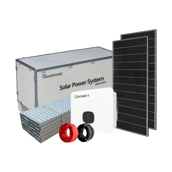 태양광 발전 시스템 PV 패널 오프 그리드 태양 에너지 시스템 옥상 설치
